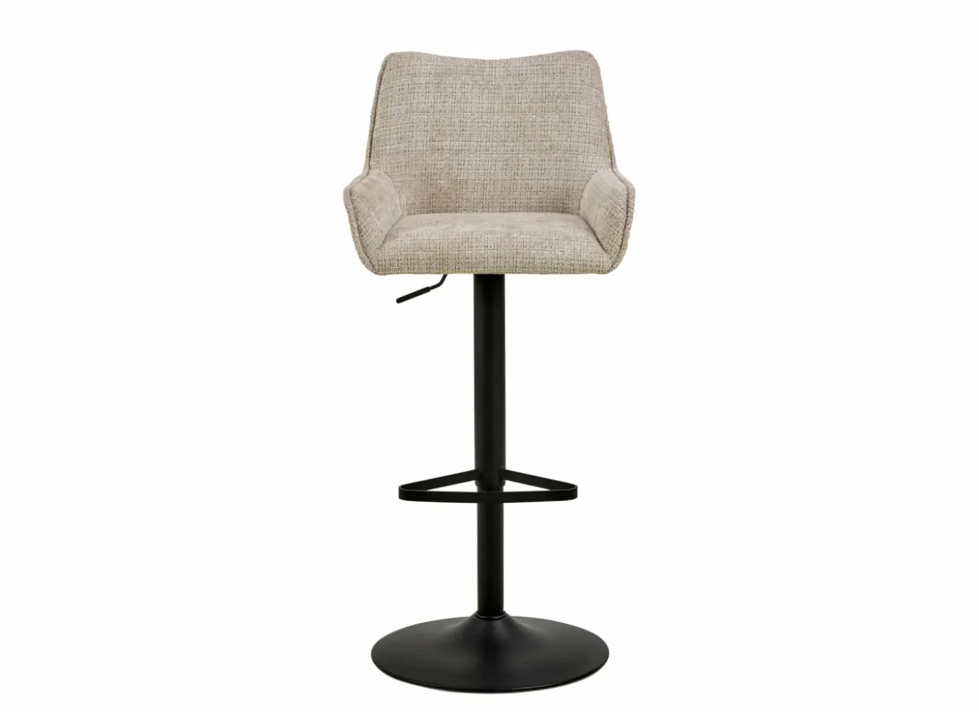 Barstoel ZH64cm - stof - beige