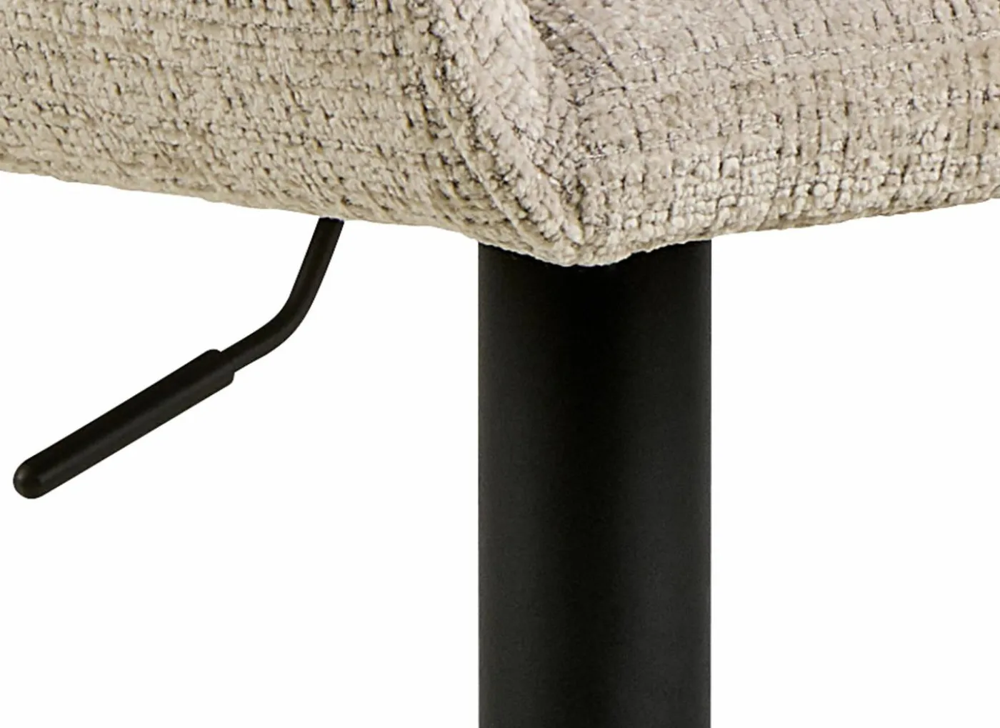 Barstoel ZH64cm - stof - beige