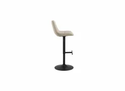 Barstoel ZH65-86cm - stof - beige