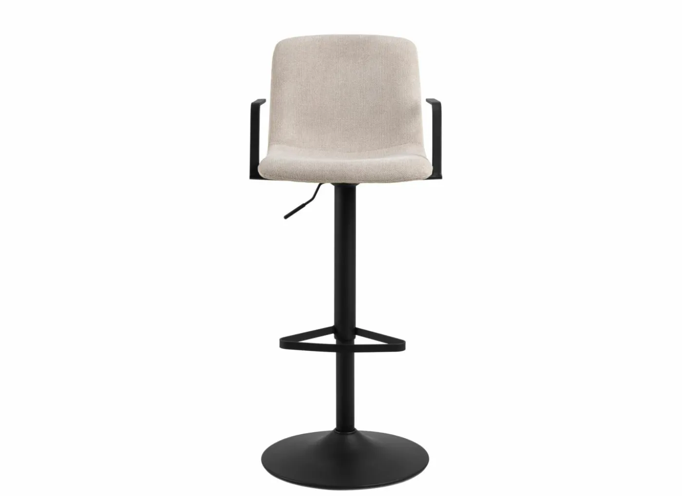 Barstoel ZH63cm - stof - beige