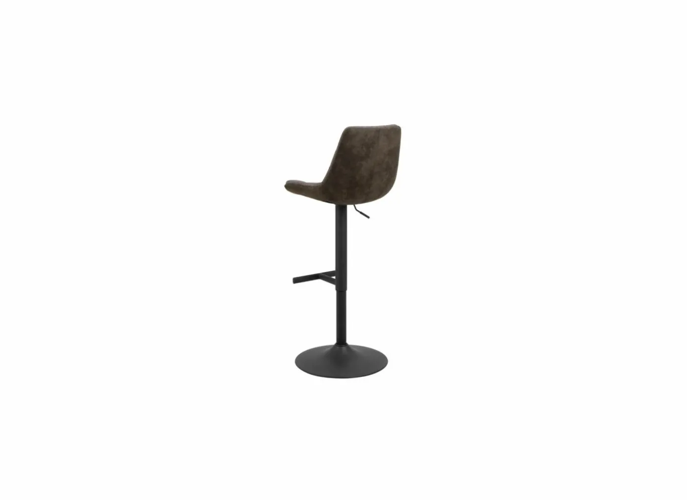 Barstoel ZH65-86cm - stof - bruin
