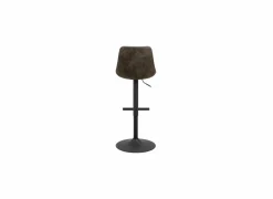 Barstoel ZH65-86cm - stof - bruin