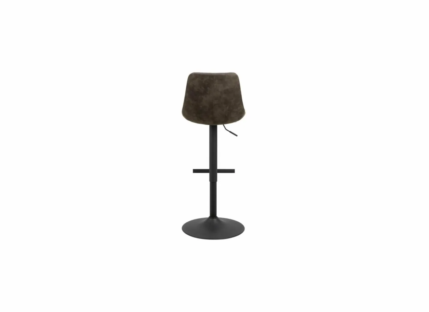 Barstoel ZH65-86cm - stof - bruin