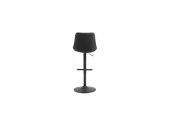 Barstoel ZH65-86cm - stof - donkergrijs
