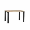 Bartafel Tembo 140x80cm - eik massief - naturel