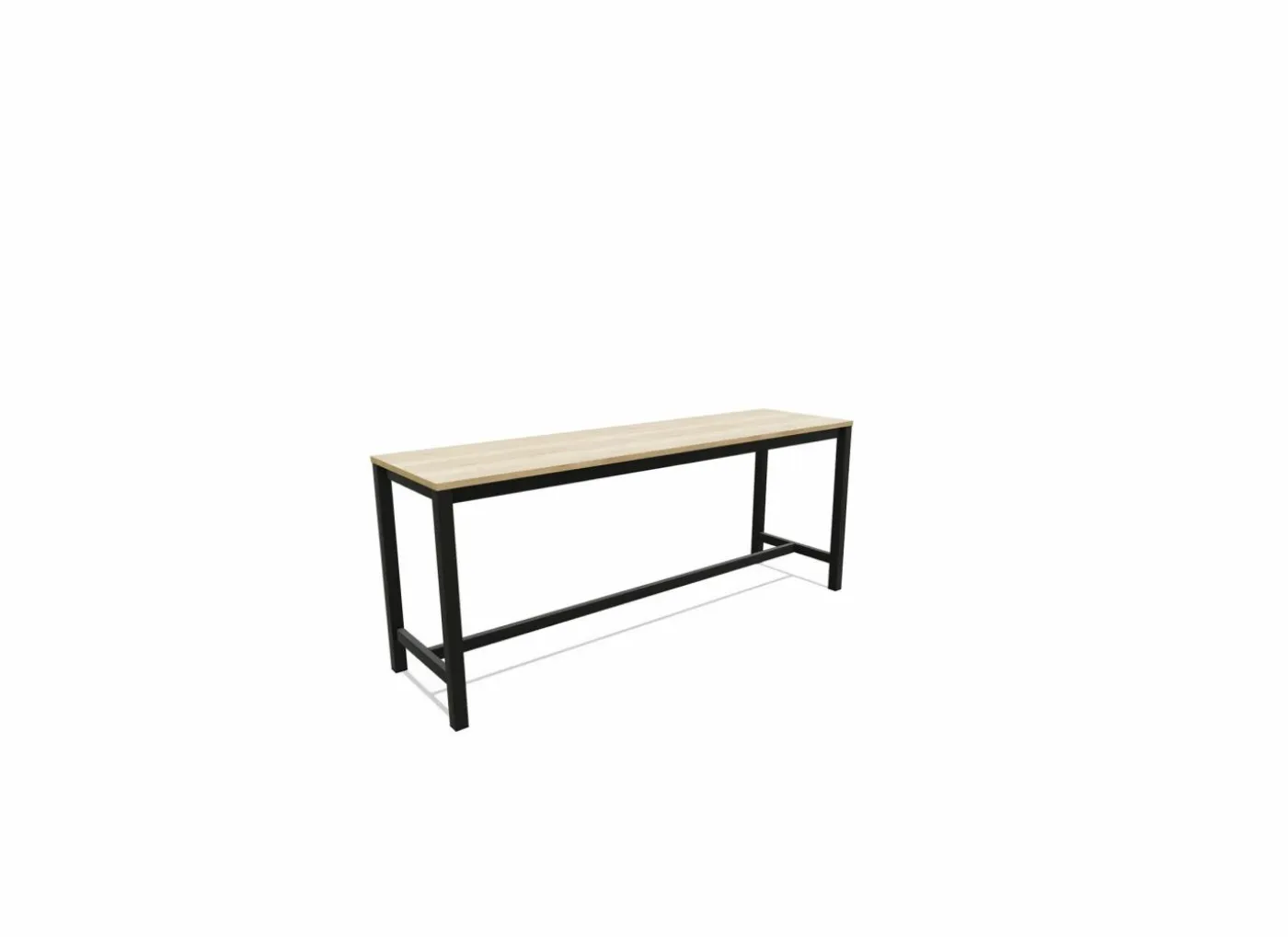 Bartafel Viennabar 220x60cm - decor - halifax eik natuur