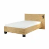 Bed Clara 90x200cm - melamine - golden oak