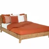 Bed Opium 180x200cm - gerecycleerd den massief - naturel