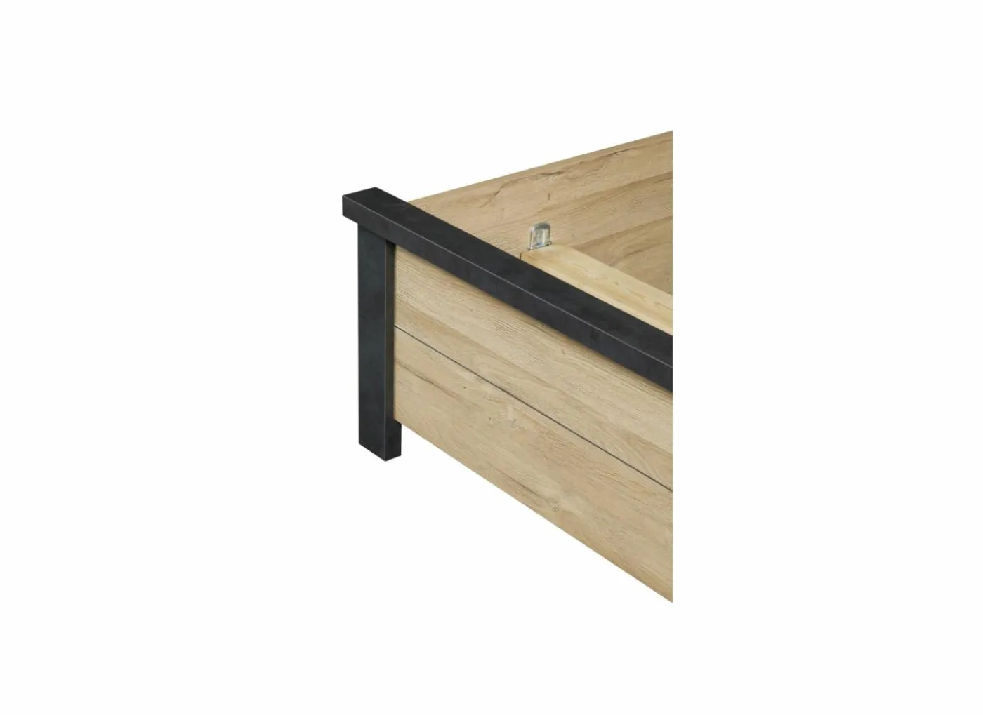 Bed Phaedra 140x200cm - decor - Franse eik & nox