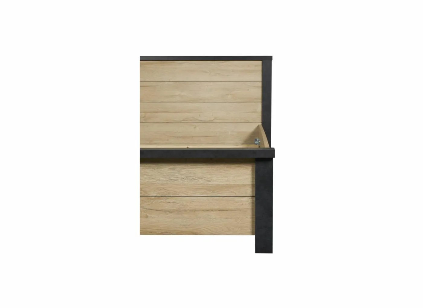 Bed Phaedra 140x200cm - decor - Franse eik & nox