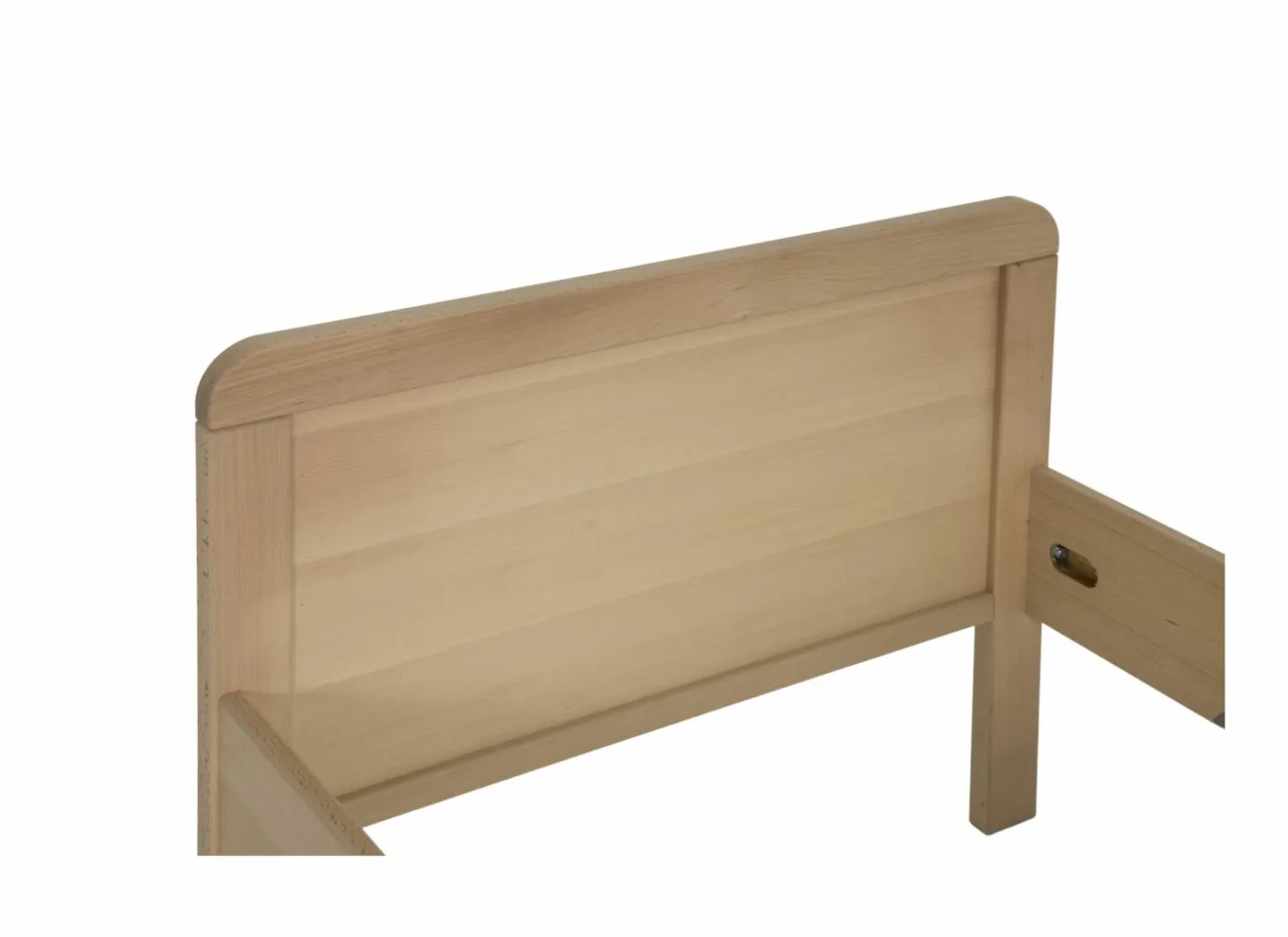Bed Relax 90x200cm - beuk massief - beuk naturel