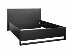 Bed Rosie 140x200cm - melamine  - nox zwart