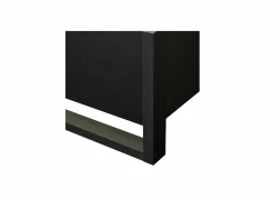 Bed Rosie 140x200cm - melamine  - nox zwart