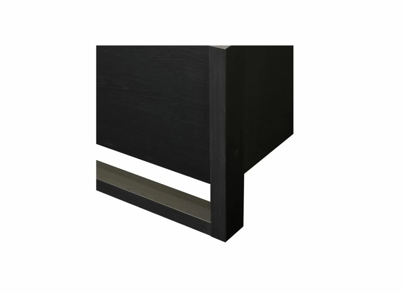 Bed Rosie 140x200cm - melamine - nox zwart