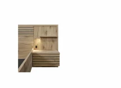 Bed Tanya 180x200cm - decor - canyon oak & elegant black