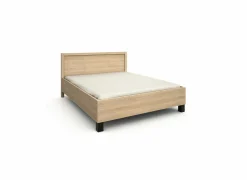 Bed Tessa 140x200cm - melamine - zand eik