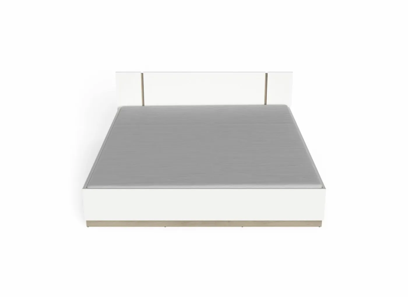 Bed Watson 180x200cm - decor - kronberg eik & wit