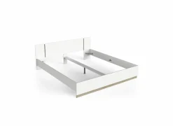 Bed Watson 180x200cm - decor - kronberg eik & wit