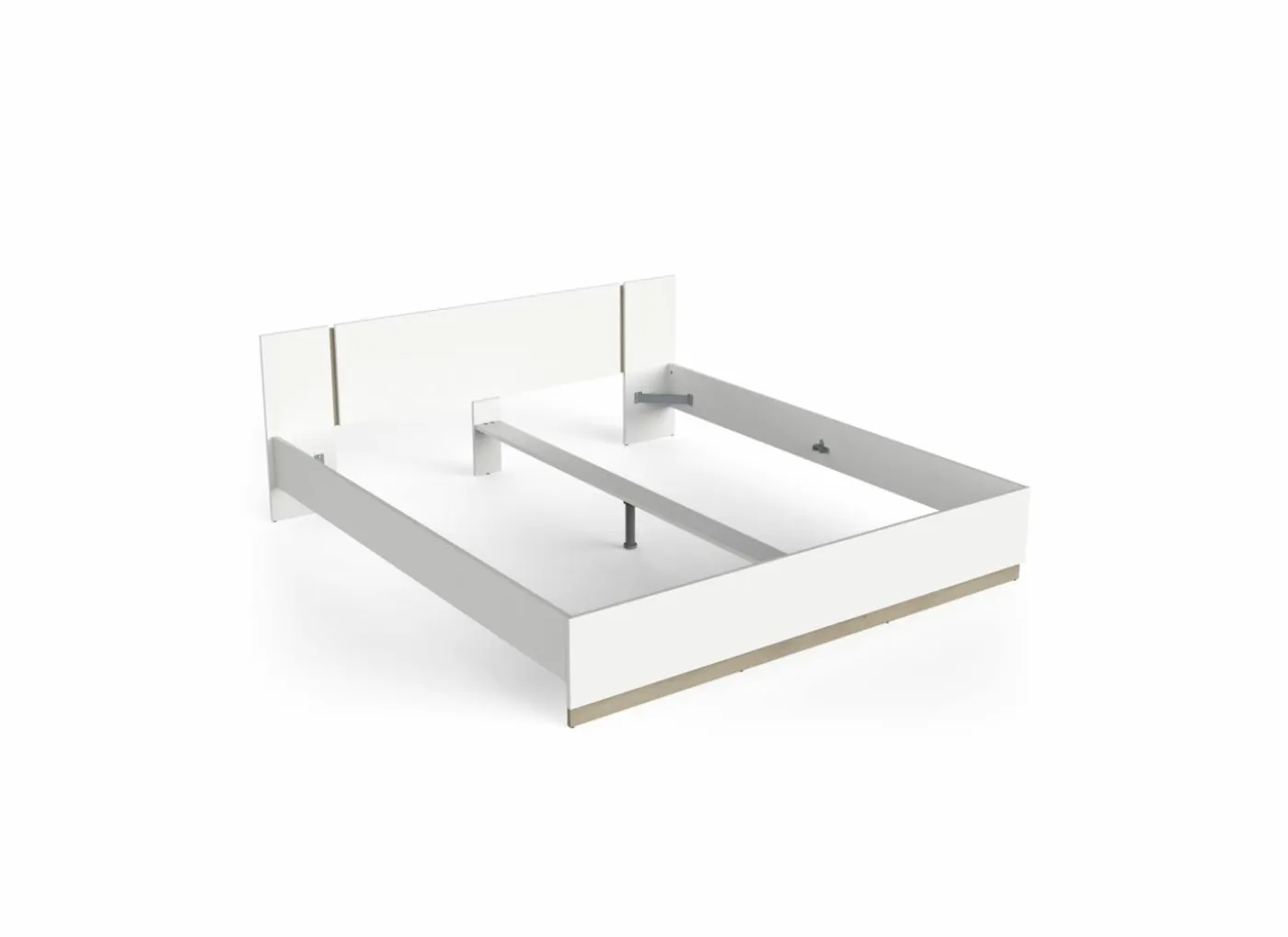 Bed Watson 180x200cm - decor - kronberg eik & wit