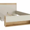 Bed Wexlin 120x200cm - decor - sand & mauvella oak