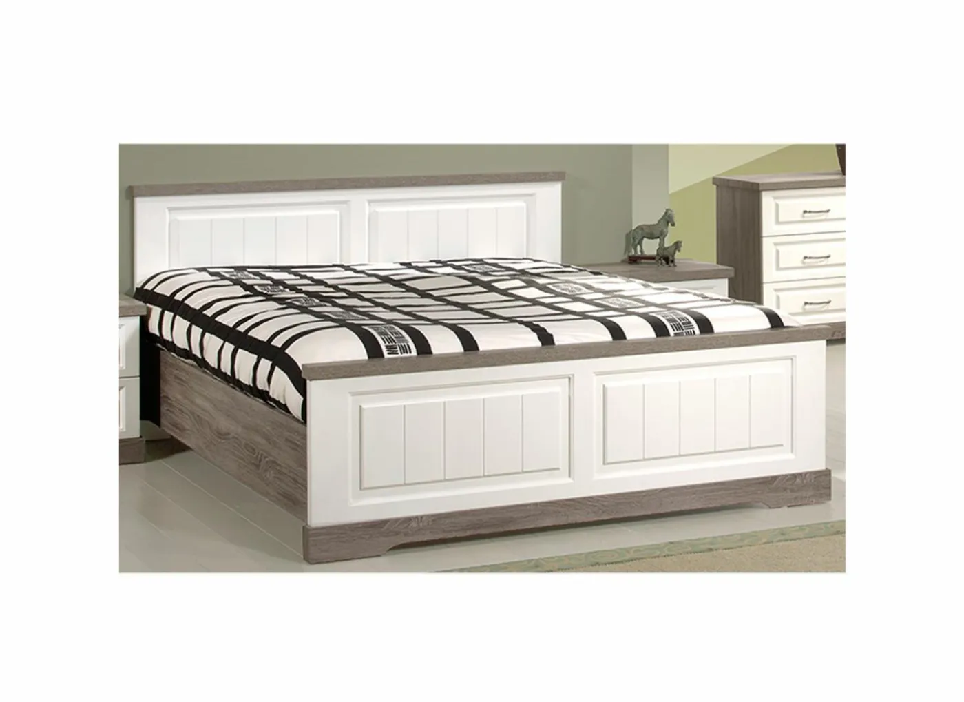 Bed 160x200cm - decor - truffel & porcelein