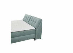 Bedbox Atlantis 180x200cm - stof - munt met opbergruimte
