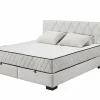 Bedbox Nagol B  180x200cm - stof - zand met opbergruimte