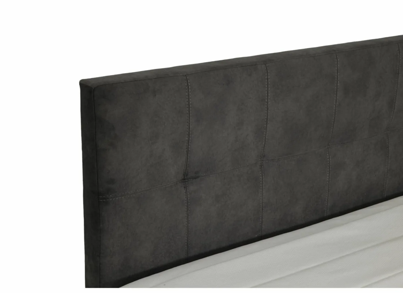 Bedbox Valetta 160x200cm - stof - espresso met opbergruimte