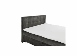 Bedbox Valetta 160x200cm - stof - espresso met opbergruimte