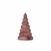 Beeldje Kerstboom Lucy H9cm set van 2