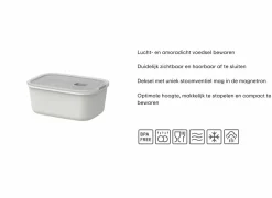Bewaardoos Easyclip 700ml Mepal