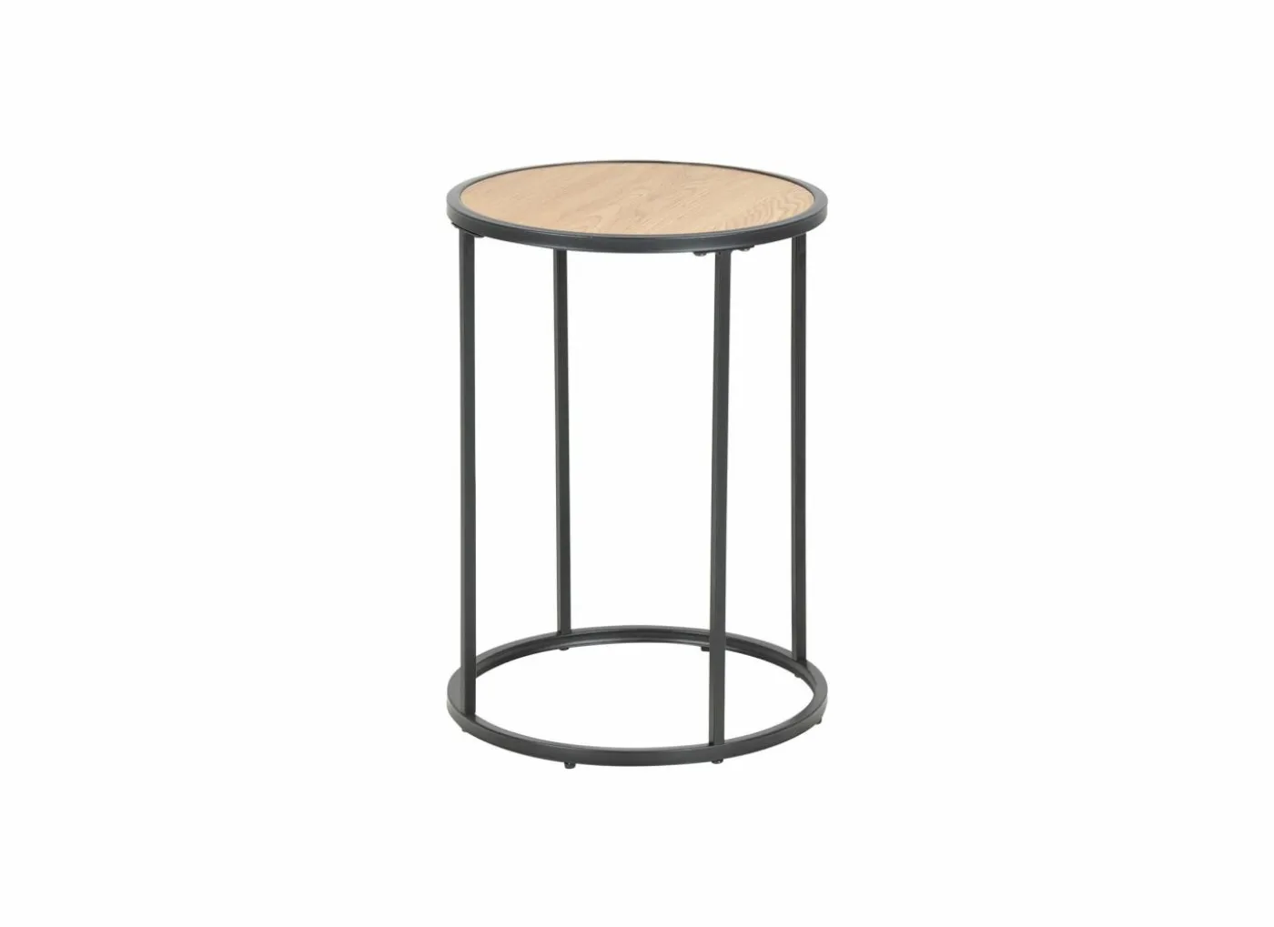 Bijzettafel Ø40cm - decor - eik
