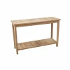 Bijzettafel Garden 120x40cm - naturel - teak massief