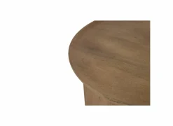 Bijzettafel Spinoza Ø60cm - mango massief - naturel