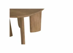 Bijzettafel Spinoza Ø60cm - mango massief - naturel