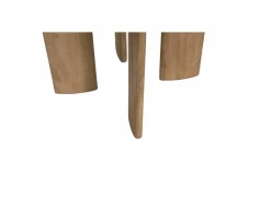Bijzettafel Spinoza Ø60cm - mango massief - naturel