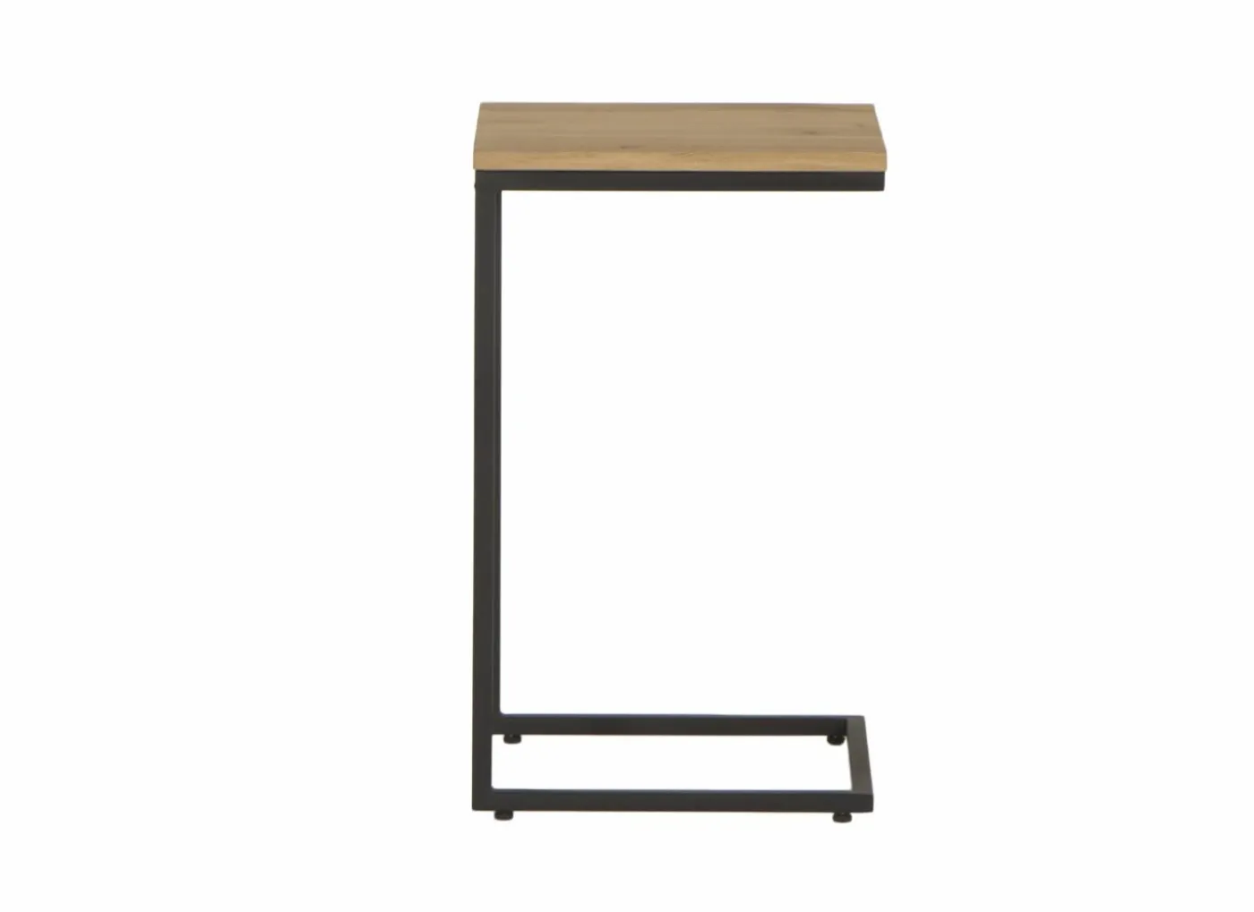Bijzettafel Touchwood 40x33cm - eik massief - naturel