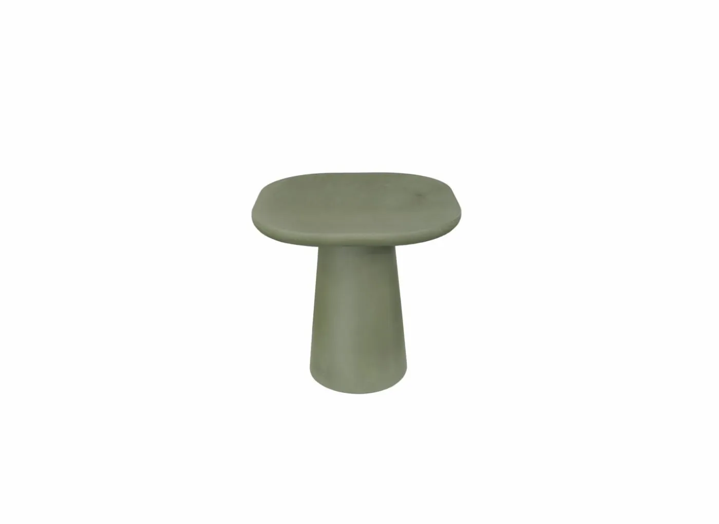 Bijzettafel Zerra 55x55cm - micro cement - groen