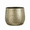 Bloempot Clemente H31cm - terracotta - champagne