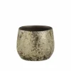 Bloempot Clemente H13cm - terracotta - champagne