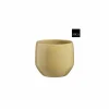 Bloempot Matteo H24cm - terracotta - taupe