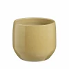 Bloempot Matteo Ø22x18cm - terracotta - taupe