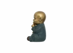 Boeddha beeld Sagesse Jiling H21cm set van 3