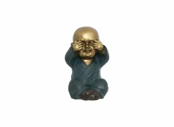 Boeddha beeld Sagesse Jiling H21cm set van 3