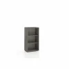 Boekenkast Pronto 2 60x40x112cm - melamine - grijs