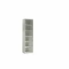 Boekenkast Pronto 1 60x216x40cm - melamine - wit