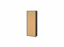 Boekenkast Sign 80x35x205cm - decor - mat grijs