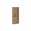 Boekenkast Sign 80x35x205cm - decor - jackson hickory bruin