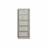 Boekenrek Elmo 70x30x180cm - decor - new grey oak