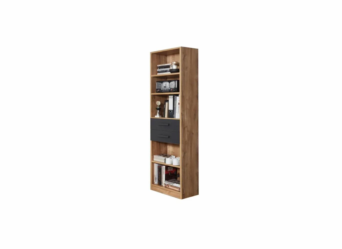 Boekenrek Liverpool 47x38x198cm
